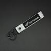 Embroidery Car Logo Key Rings Keyring Keychain For Honda NSS350 CM300 CB500 CB650R CB190 Motorcycle Decoration Accessories FL3