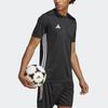 Adidas Tabela 23 Jersey Color Block Logo Round Neck Short Sleeve T-Shirt Men Tops Black H44529