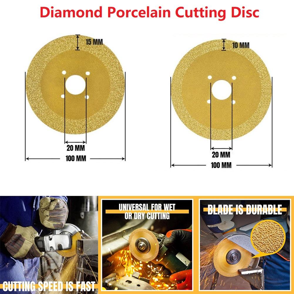Diamond Cutting Disc Cutting Blade 100*15mm Cutting Blade Diamond
