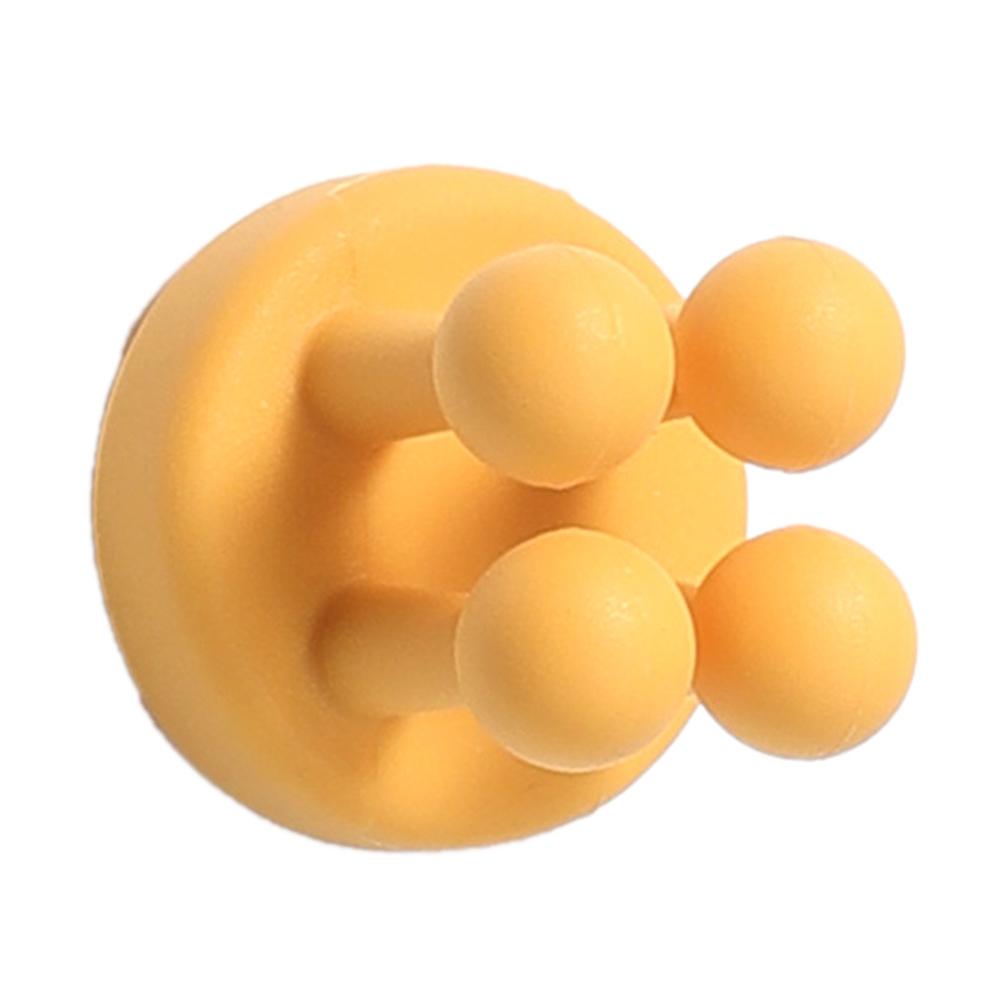 Silicone Wall Hook for Bathroom Kitchen Drill Free Toothbrush Razor Holder Adhesive Hanger A