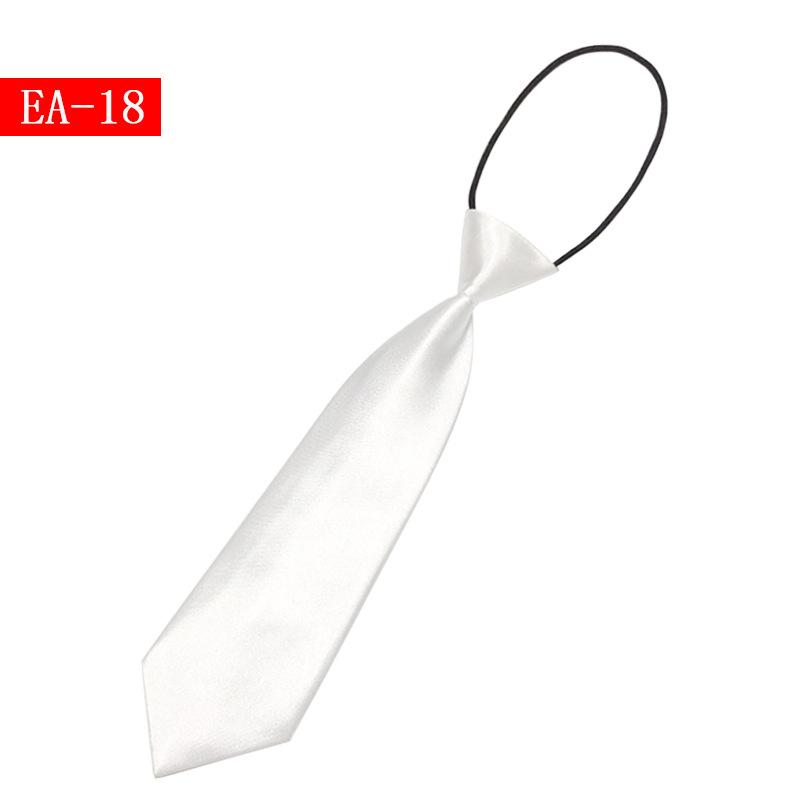 Παιδική Μονόχρωμη Μικρή Γραβάτα Αγόρια και Κορίτσια Απλό κοντό ελαστικό λουράκι Μωρό Παιδιά Παιδιά Μαθητές Δημοτικού