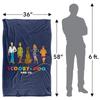 Scooby Doo And Co Lineup Soft Touch Blanket