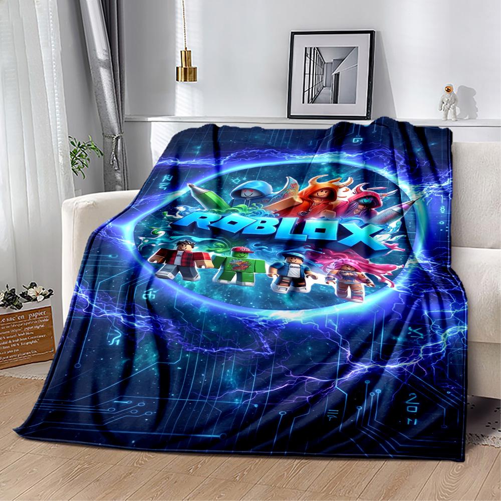 Roblox 180 Blanket Soft Warm Cozy Great for Couch Sofa Bed Four Seasons Universal Modern Style Unique Gift for Family and Friends Camping