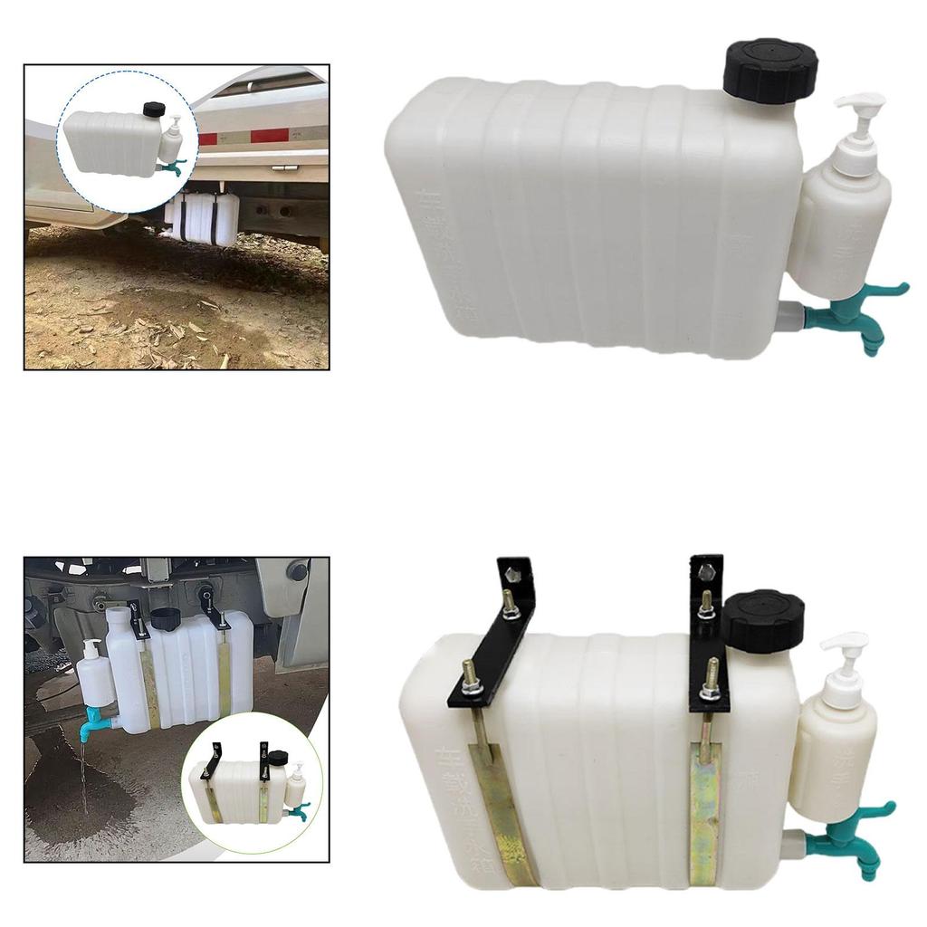 Water Tank Multipurpose Portable with Faucet for RV Trucks Camping