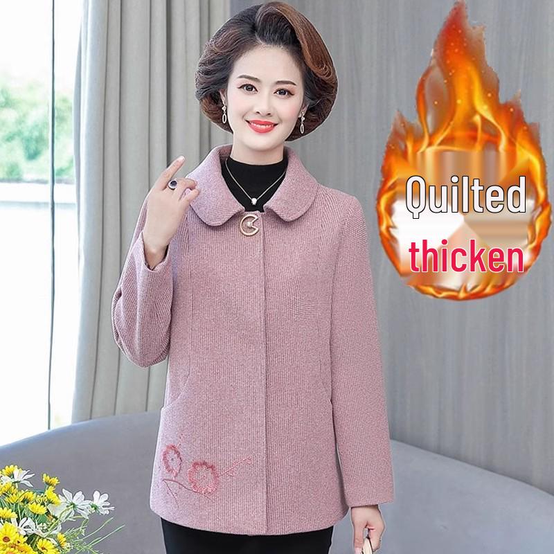Spring & Autumn Outerwear for Middle-aged Women: Refined 2025 Style for 60-Year-Old Ladies.
