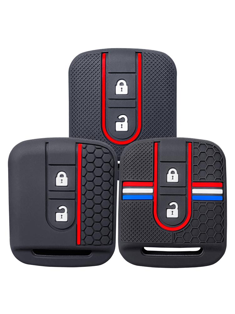 Silicone Key Holder Cover for Nissan Note Tiida X Trail T-31 Pathfinder Navara Qashqai J10 J11 Primera Kashkay Car Key Case Cap