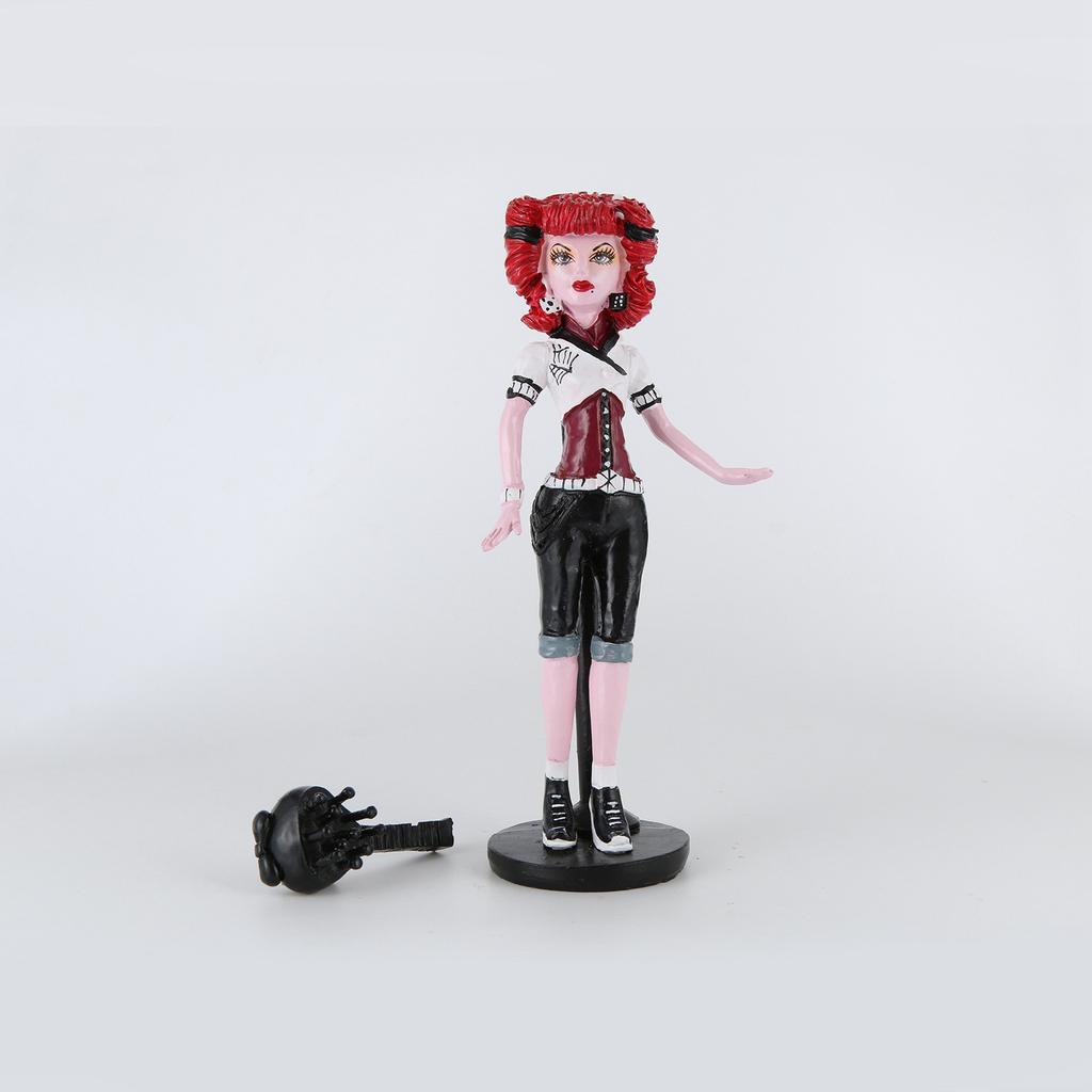 Neskládací panenka Sběratelská verze Měřítková panenka Stolní ozdoby s jedním doplňkem