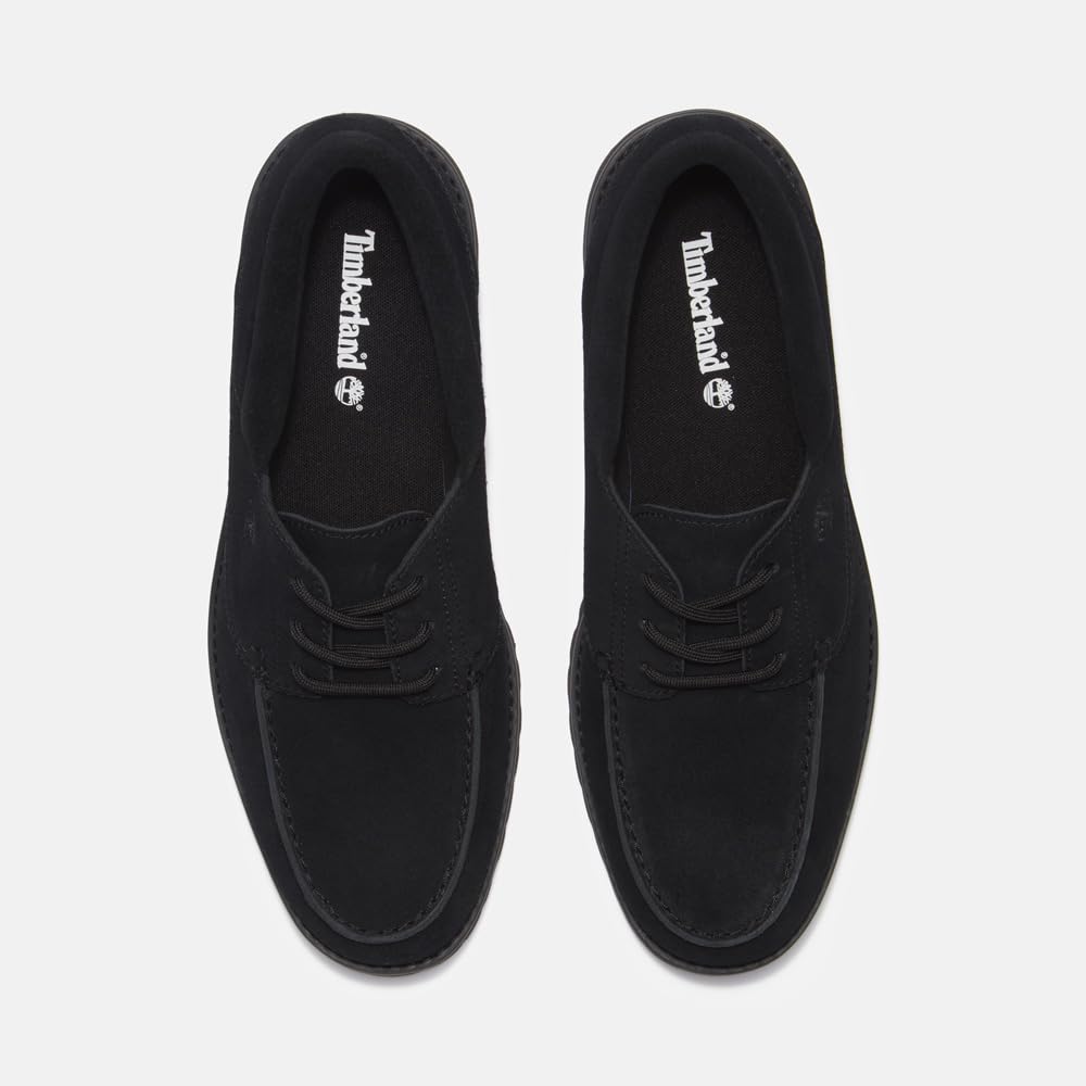 Timberland Authentic Light Boat Shoes TB0A6BT2EK41 Black Suede Men's 7.0 / 25.0cm