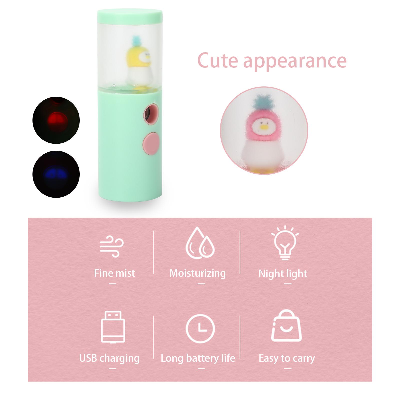 Facial   Skin Moisturizing Hydrating Rechargeable Portable Handy Facial
