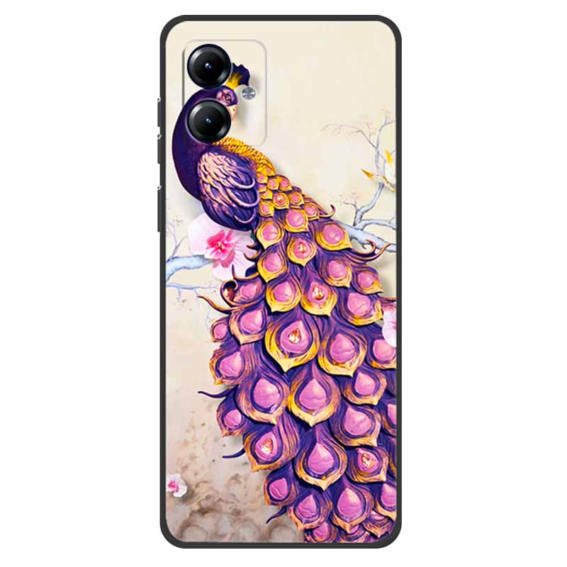 

For Moto G54 5G Case Global Silicone Soft Wolf and Lions Back Cover For Motorola Moto G54 XT-2343-1 TPU Capa for MotoG54 G 54