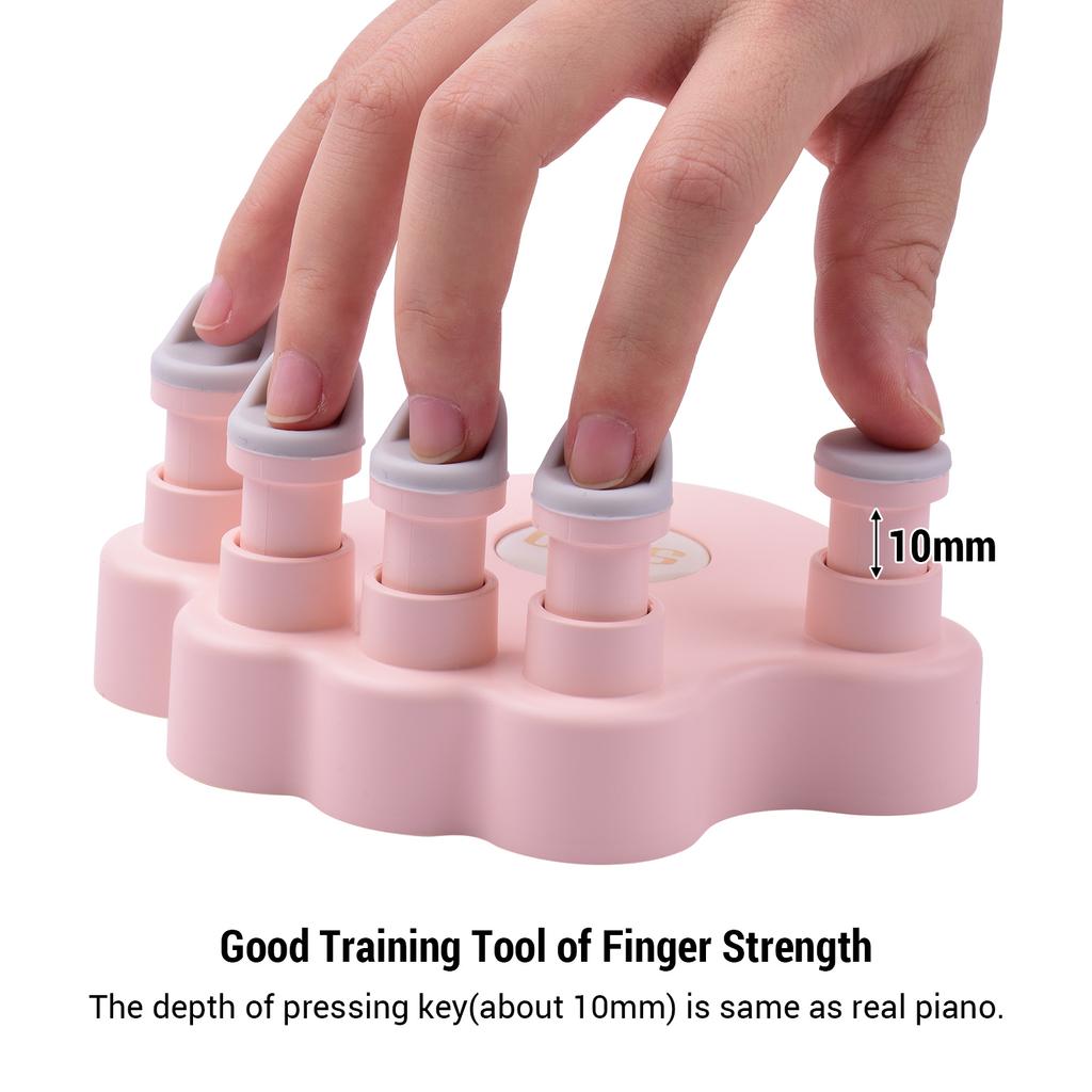 SOLO SP-140 Piano Finger Trainers Fingers Strength Training Tools for Piano Beginners, 1 Pair/Pack
