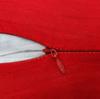 Home Decorative Cushion Solid Red Pillow Throw Dupion Silk Cover - Choose