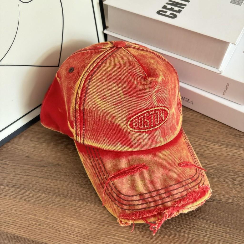 Baseball Retro Cowboy Hat With Letter Print Design For Outdoor Casual Sports