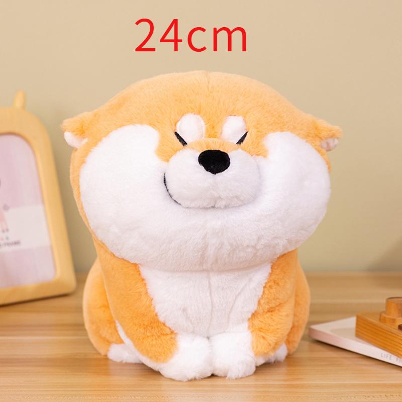 24-60cm S Niedliche Mollige Welpenpuppen Weiche Kuscheltiere Niedliche Corgi Hunde Plüschtiere Für Mädchen Kinder Geburtstagsgeschenk Heimdekoration