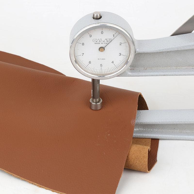 Matte Brown Lychee Leather Top Layer Cowhide Leather Seat Sofa Headboard Soft Cowhide 1.5mm Handmade Leather Bag Leather Goods