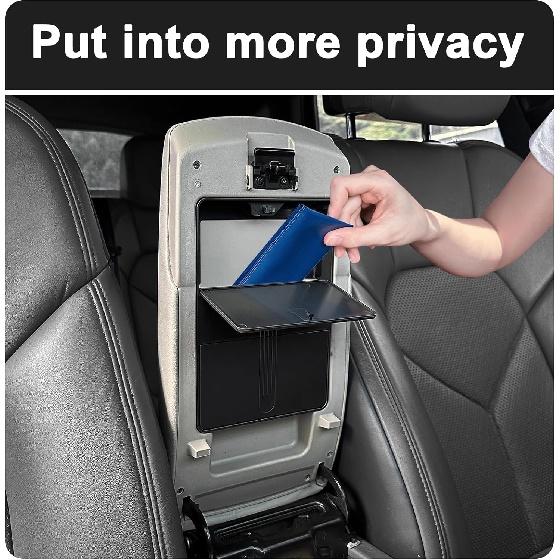 2007 2008 2009 2010 2011 Camry Console Organizer,Armrest Hidden Storage Organizer Secret Box for Toyota Camry LE XLE CE SE 2007-2011 Car Accessories