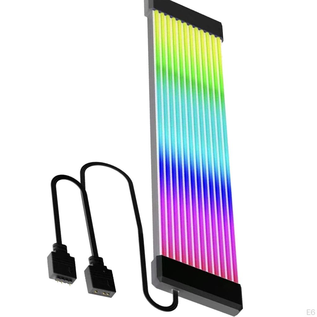 5V 3Pin ARGB Power Extension Cable Practical Safe Foldable Lightweight Simple to Use Led Lamp Strip