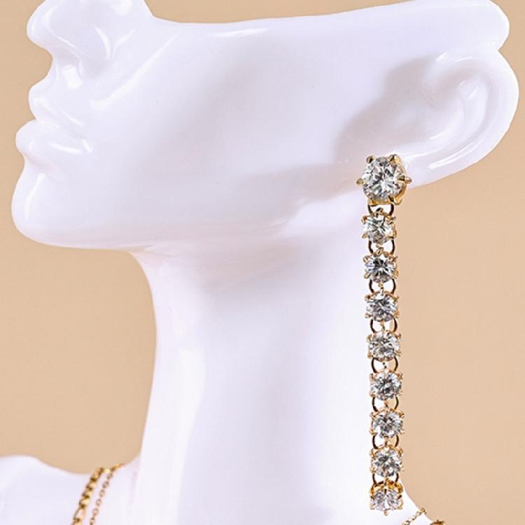 Practical Necklace Display Rack Mannequin Holder for Exhibitions and Collections
