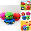 New Arrival Flashing Disc Ball Toy Elastic Bouncing Ball For Stress Relief Parent-child Interaction Plastic Material 25*25*5 Spec