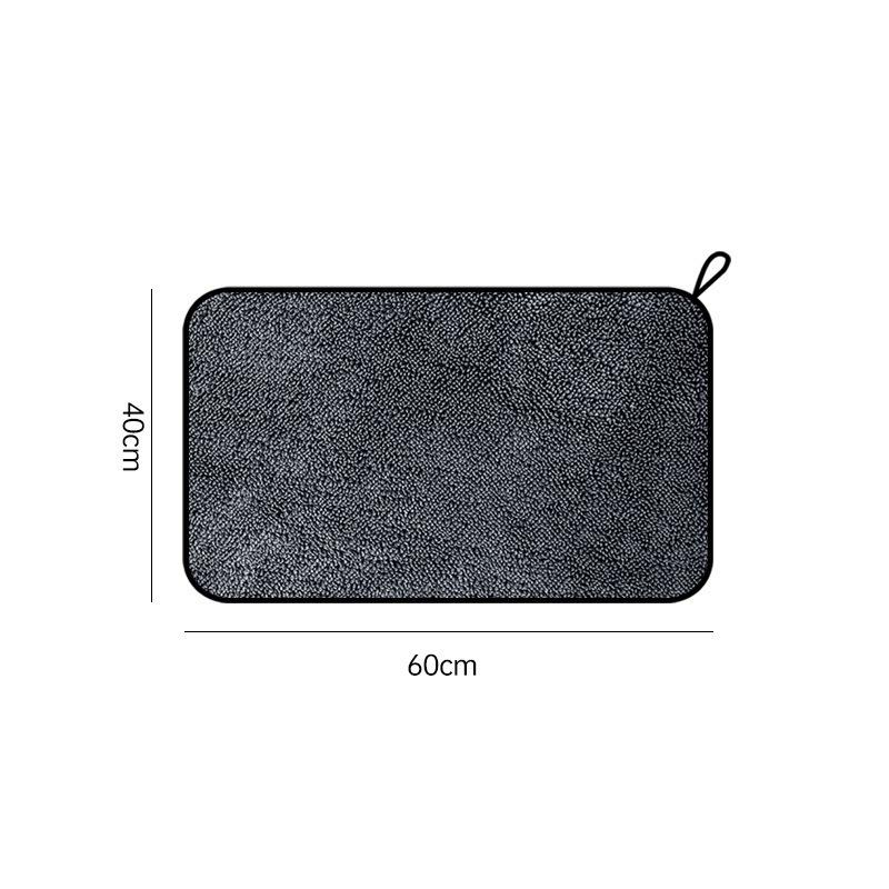 Super Absorbent Microfiber Car Wash Towel - Lint-Free & Thickened for Effective Cleaning