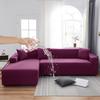 Water Proof Elastic Sofa Covers For Living Room Solid Color Sofa Slipcover Stretch Couch Cover Corner L Shape Sofa Need Buy 2pcs
