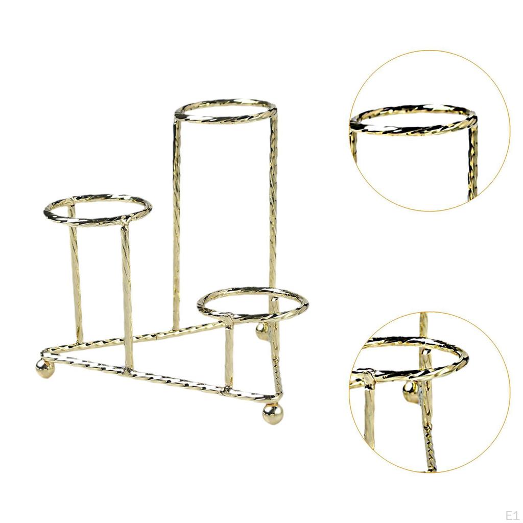 Crystal Ball Holder Metal Sphere Display Stand Collections Rack Base for Bedroom Party Wedding