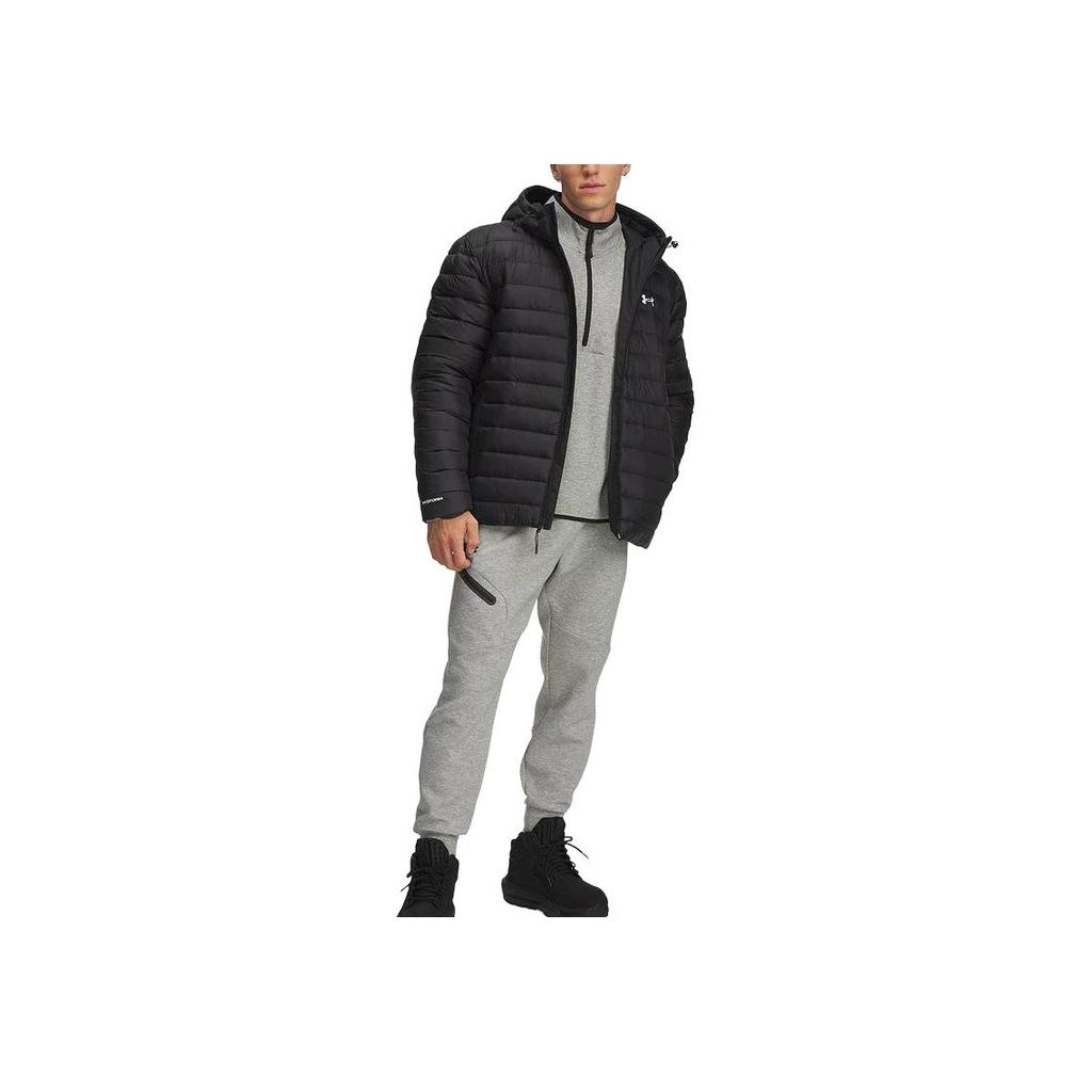 Under Armour Hooded Zip-Up Woven Warm Jacket Men Jackets 6006363-001