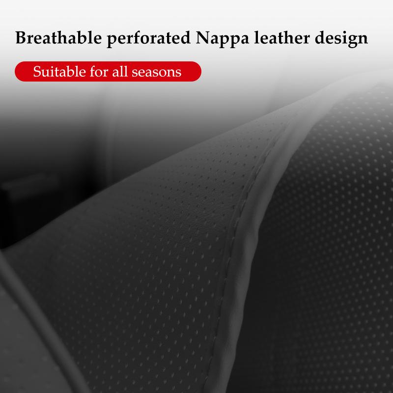 Coprisedile Estensione Supporto Gamba in Pelle Nappa Cuscino Estensore in Memory Foam Con Schienale Accessori Interni Auto Universale Auto