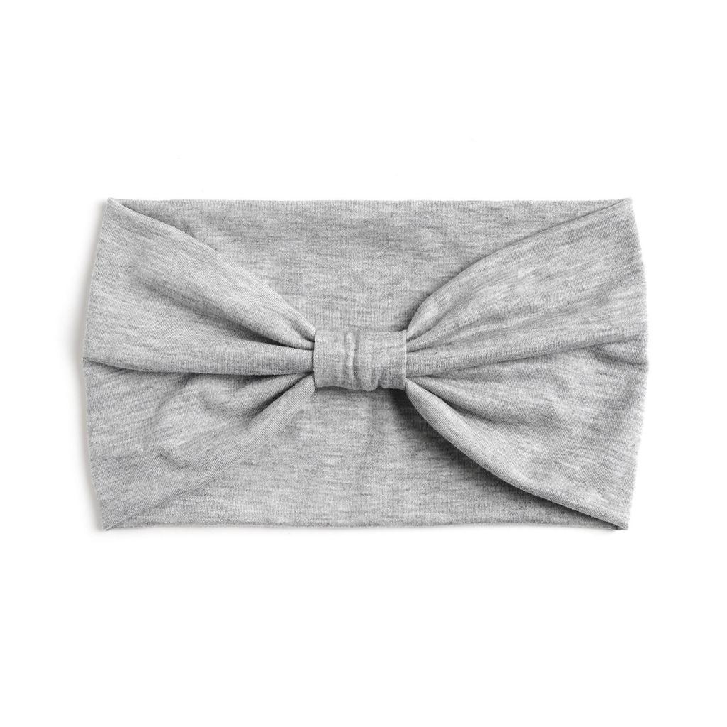 Stretchy Solid Color Sports Headband - Sweat-Absorbing Yoga & Running Hairband
