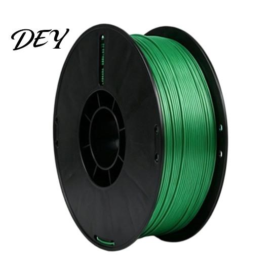 No Clogging Filament Silk PLA 3D Printer 1.75mm, 1Kg Spool, Low Warping Accessories for Printing Projects, Neatly Wound FDM Supplies