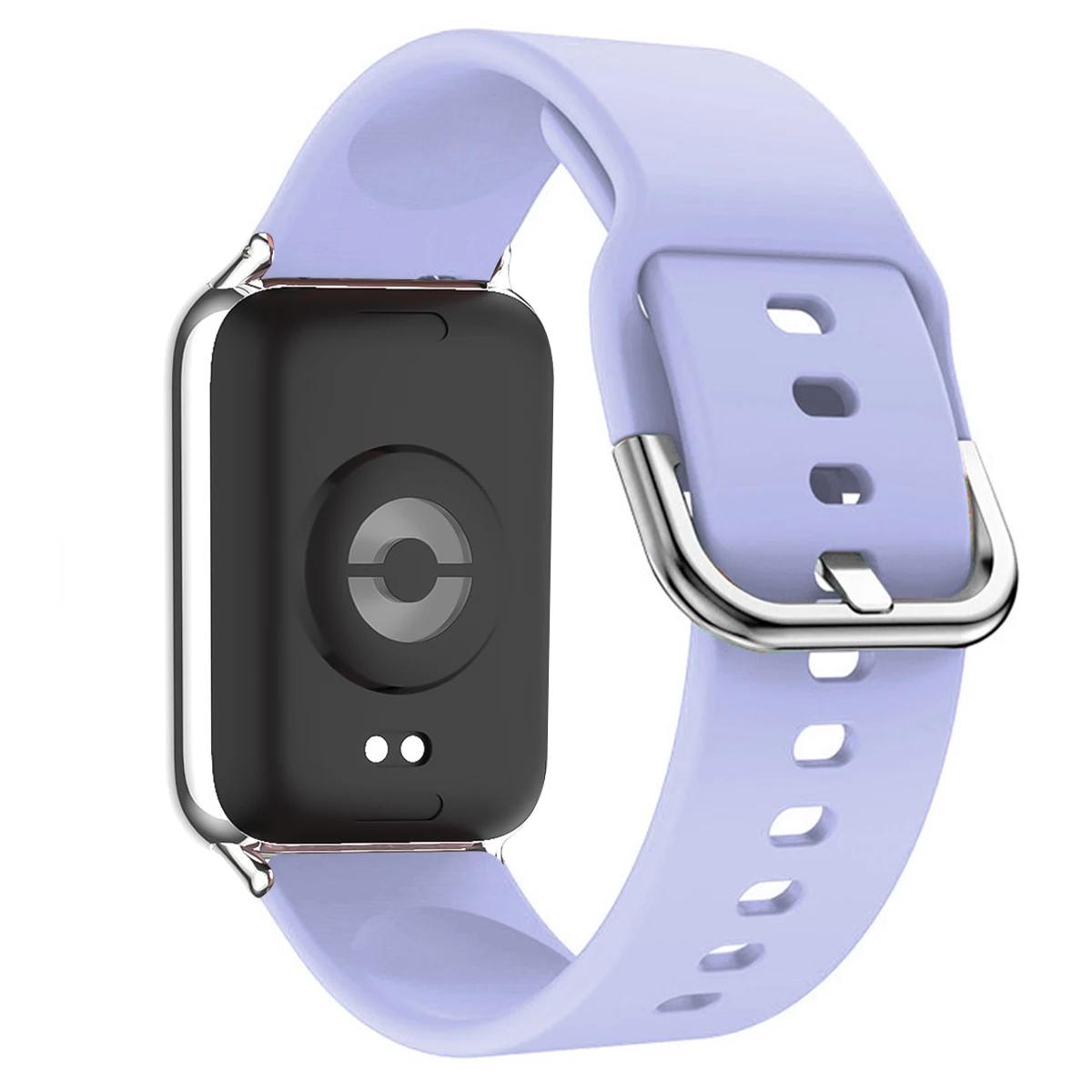 

Silicone Strap For Xiaomi Mi Band 9/8Pro Replacement Women Men Sport Smart Watch WristBand Bracelet Watch Band For Redmi Watch 4 For Redmi Watch 4