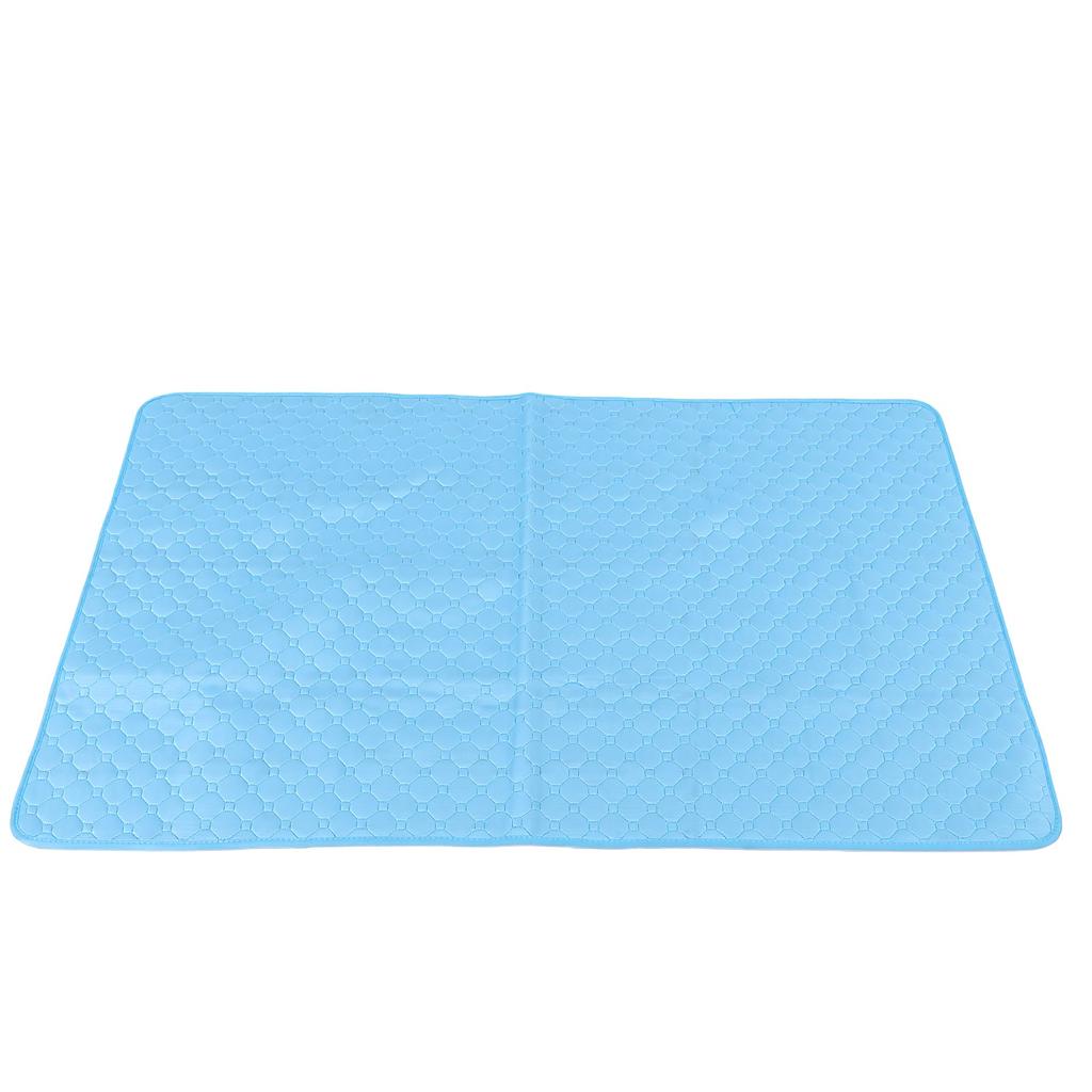 Pet Cooling Pad for Dogs Cats Kitten Portable Washable Summer Cooling Mat for Pets Blue XXL