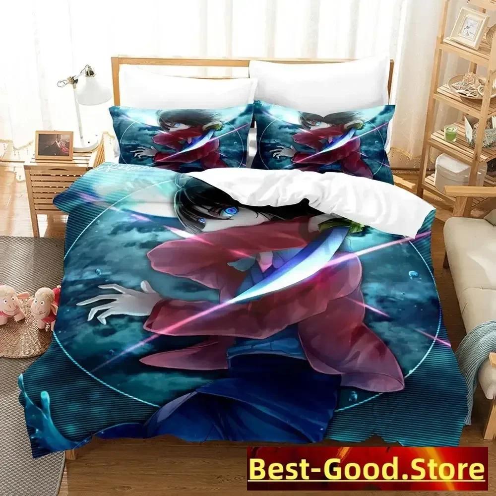 Top Kara No Kyoukai Bedding Set Printed Bed Set With Pillowcase Bed Duvet Cover Soft Single Double Queen Super King Size