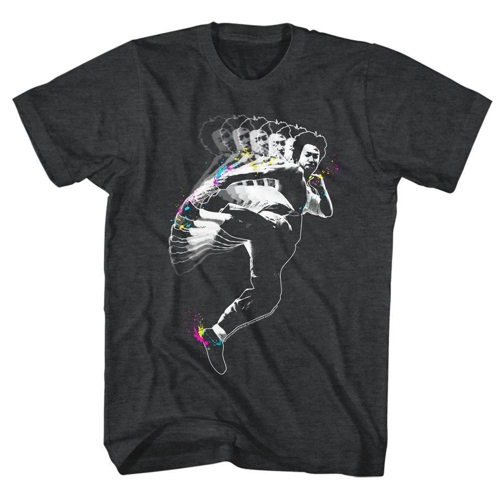 Bruce Lee - Splat Kick - Short Sleeve - Heather - - Children s T-shirt 100