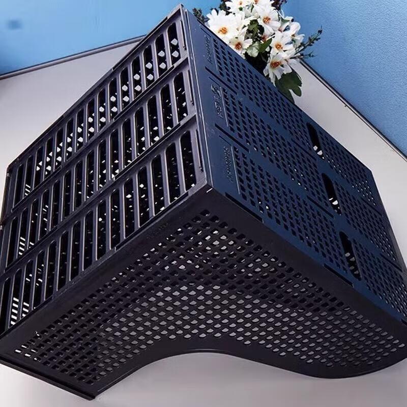 6-Compartment Desktop File Organizer