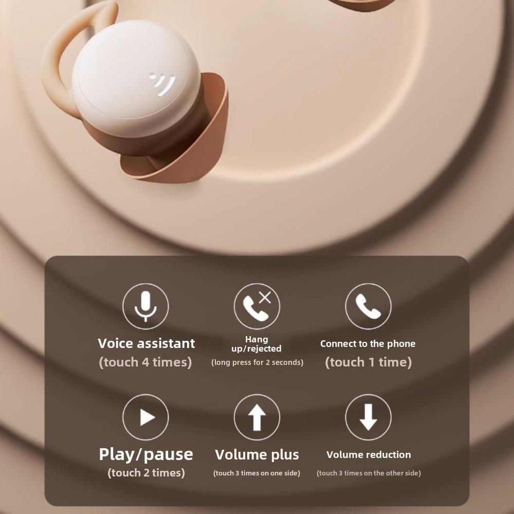 Headphone Wireless Bluetooth Ultra-long Life Noise Reduction Bluetooth Headphone In-ear Sports Foreign Trade New Earplugs