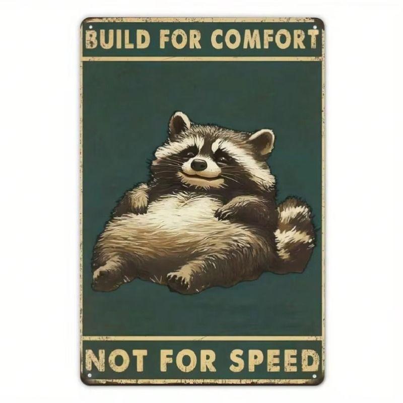 Retro Metal Tin Sign 8x12 inch Office Living Room Wall Decor