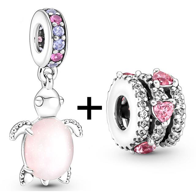 2 teile/los Schildkröte Octopus Vogel Charme Perlen Anhänger Passt Original Diy Armbänder Halsketten Für Frauen Männer Schmuck Geschenk Sonderangebot