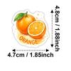 50/100 Pcs HD Watercolor Vegetable Fruit Food Stickers Thick Waterproof for Phone Fridge Cabinet Oven Lunch Box Helmet Decals
