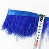 Feather2/5M 6cm Sewing Colored Feather Fringe Tassel Clothes Skirt Decoration Lace Trim Latin Dress Bag Trimmings Fringes DIY Accessory