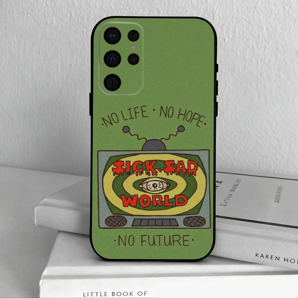 Daria Cool Girl Fashion  Phone Case For Samsung S25,24,23,22,30,21,10,9,Ultra,Plus,Lite,FE,4,5 G Soft Black Case