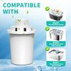 Dog Water Fountain Filters Replacement 4 Pack,2 Months Set of Water Filter Replacement for SwSun Large Pet Water Fountain Stainless Steel,7 Layer