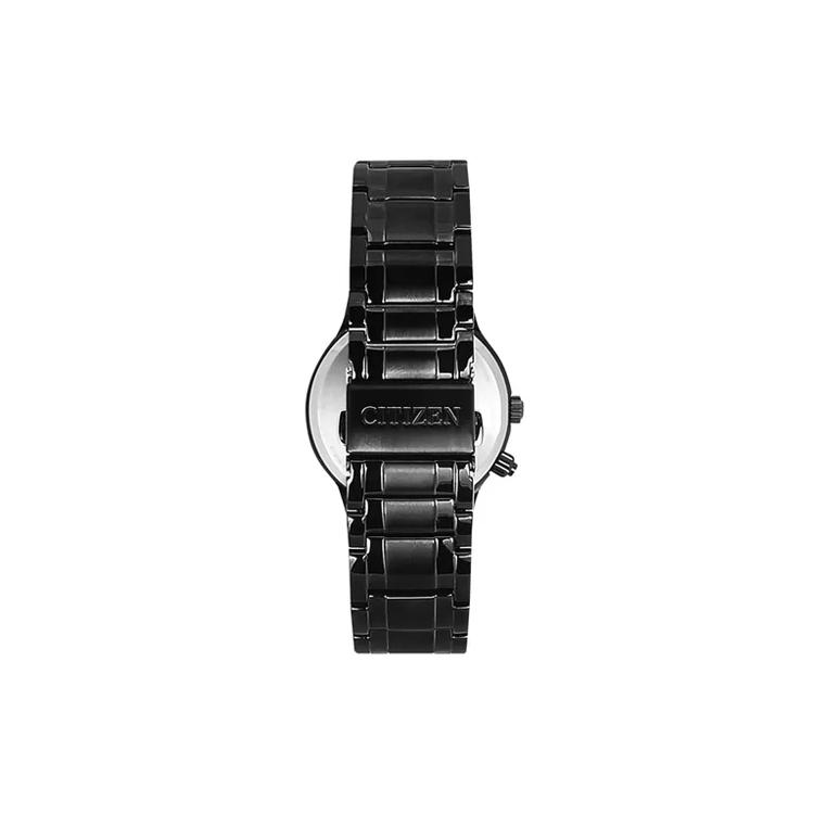 Citizen Orologio da uomo al quarzo alimentato a luce, resistente all'acqua 50m, cinturino in acciaio inossidabile, AP1055-87L