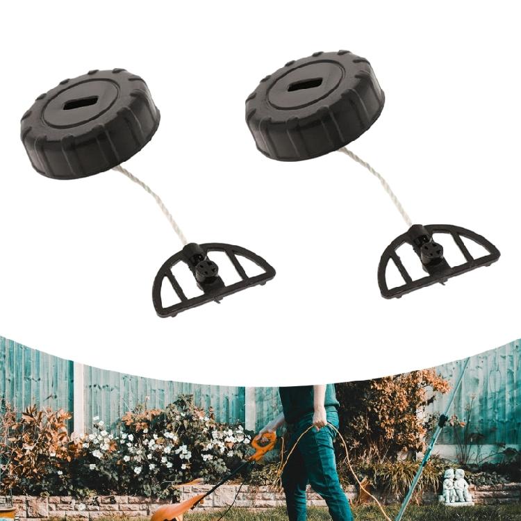 Pack Of 2 Replacement Petrol Fuels Oil Caps Suitable For MS180 MS170 MS018 MS017 Chainsaws Easy To Install Black Plastic