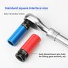 3/4/5Pcs Impact Socket Protect Sets 1/2 Inch Drive Metric Wheel Protector Outer Layer Plastic Sleeve Lug Nut Impact Wrench Tools
