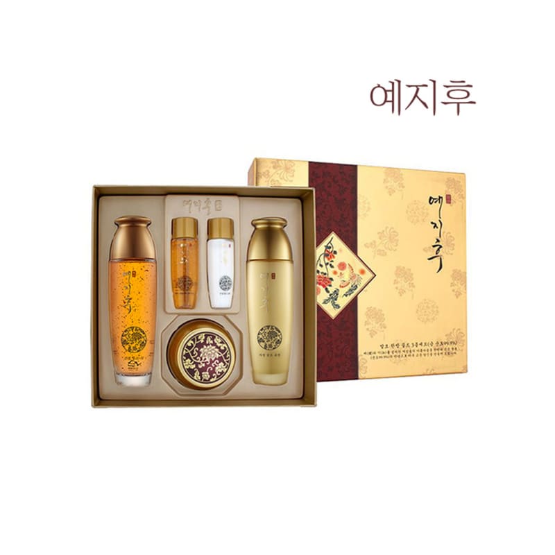 Yejihu Fermented Oriental Medicine Gold 3-piece Set / Skin, Lotion, Cream