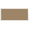 Retractable Side Awning - EXCLUSIVE HOUSE - Rectangular 200 X 600 Cm - PU Polyester - Steel Frame - Pink