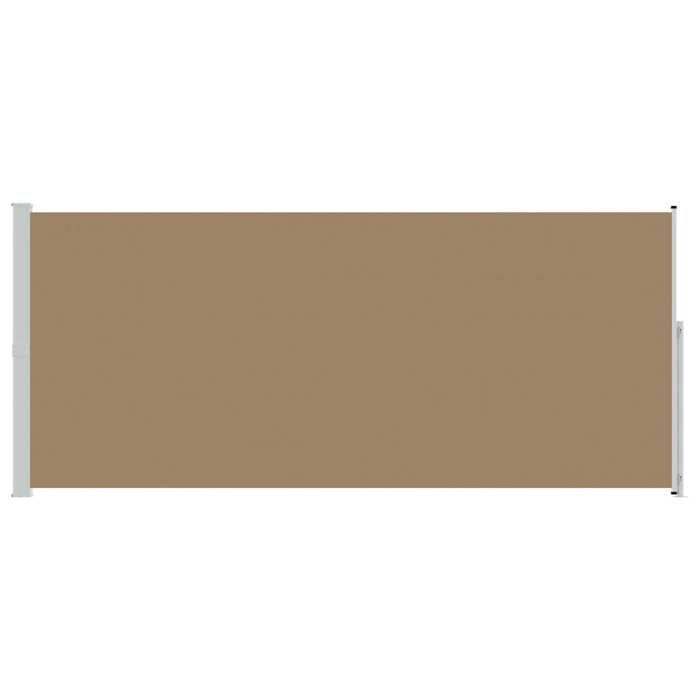 Retractable Side Awning - EXCLUSIVE HOUSE - Rectangular 200 X 600 Cm - PU Polyester - Steel Frame - Pink