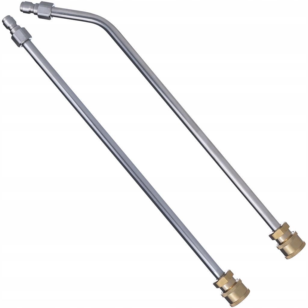 Rosfix Zestaw Do Mycia Podwozia – Kompatybilny Z Myjkami Karcher K2–K7 | Lanca Z 4 Dyszami + Pistolet 300 Bar + Adapter | Na Kółkach