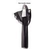 Spooky Glowing Nun Skeleton Figure - Ideal For Haunted Houses And Home Decor